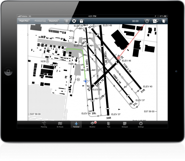 Avoid Runway Incursions AvPlan EFB Electronic Flight Bag